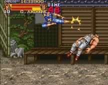 une photo d'Ã©cran de Final Fight 2 sur Nintendo Super Nes